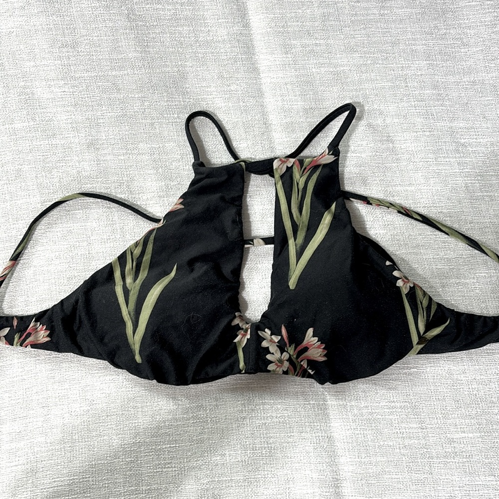 High neck bikini top